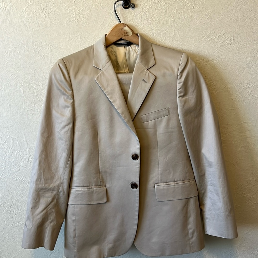 Brooks Brothers Khaki Suit